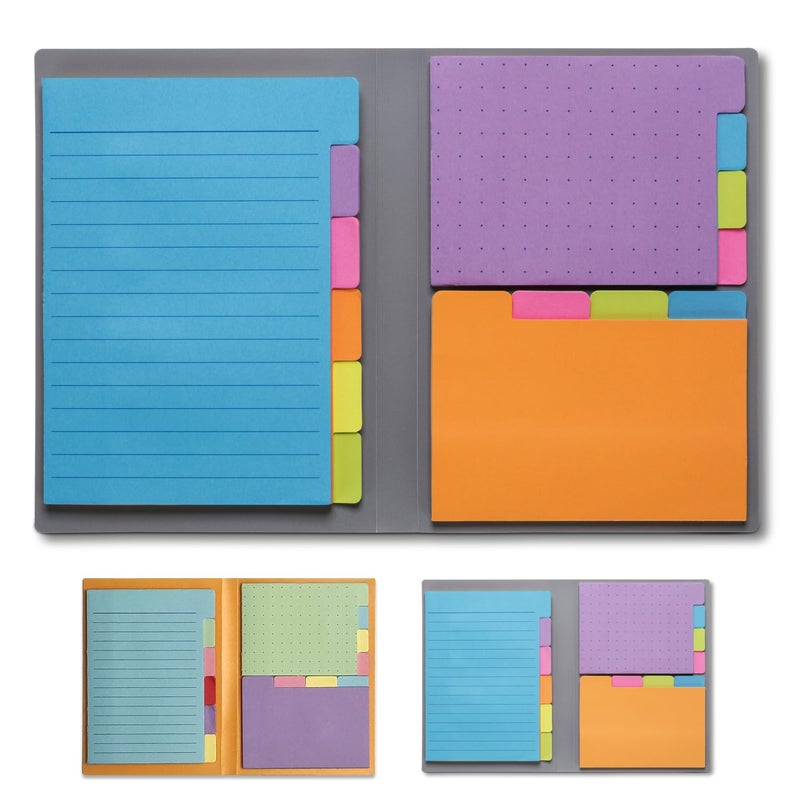 Panda Planner Sticky Notes Set â€“ 140 Assorted Spring Colors with Tabbed, Dotted, Lined & Blank Notes â€“ Colorful Adhesive Tabs for Home, Office & School Organization, Productivity & Planning - Image 1
